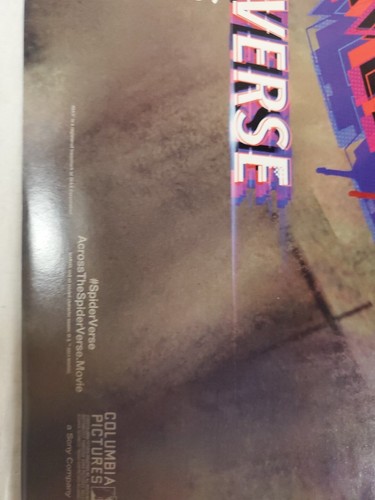 2023 SPIDER-MAN ACROSS THE SPIDER-VERSE EXCLUSIVE AMC MOVIE POSTER 22x35 FAMOUS - Picture 4 of 5