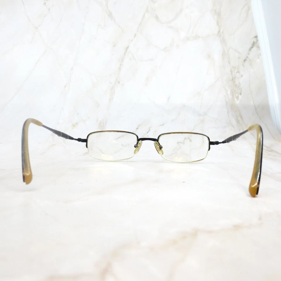 Marco de gafas Matsuda 10235 unisex adultos negro metal medio borde 48-20-143 Foto 4 de 4