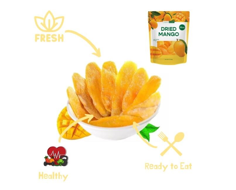 Tropical Fields Dried Mango, 35 oz eBay