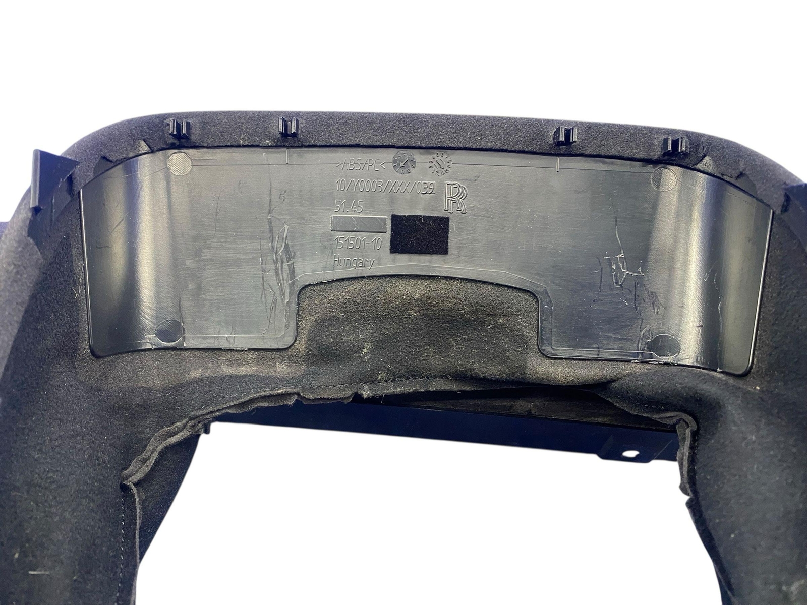 2009-2014 ROLLS ROYCE GHOST FRONT STEERING COLUMN SHROUD TRIM COVER 9156952 OEM
