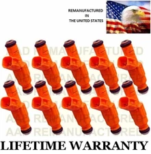 Genuine Bosch Set Of 10 Fuel Injectors For Ford F250 F350 F450 F550 6.8L V10