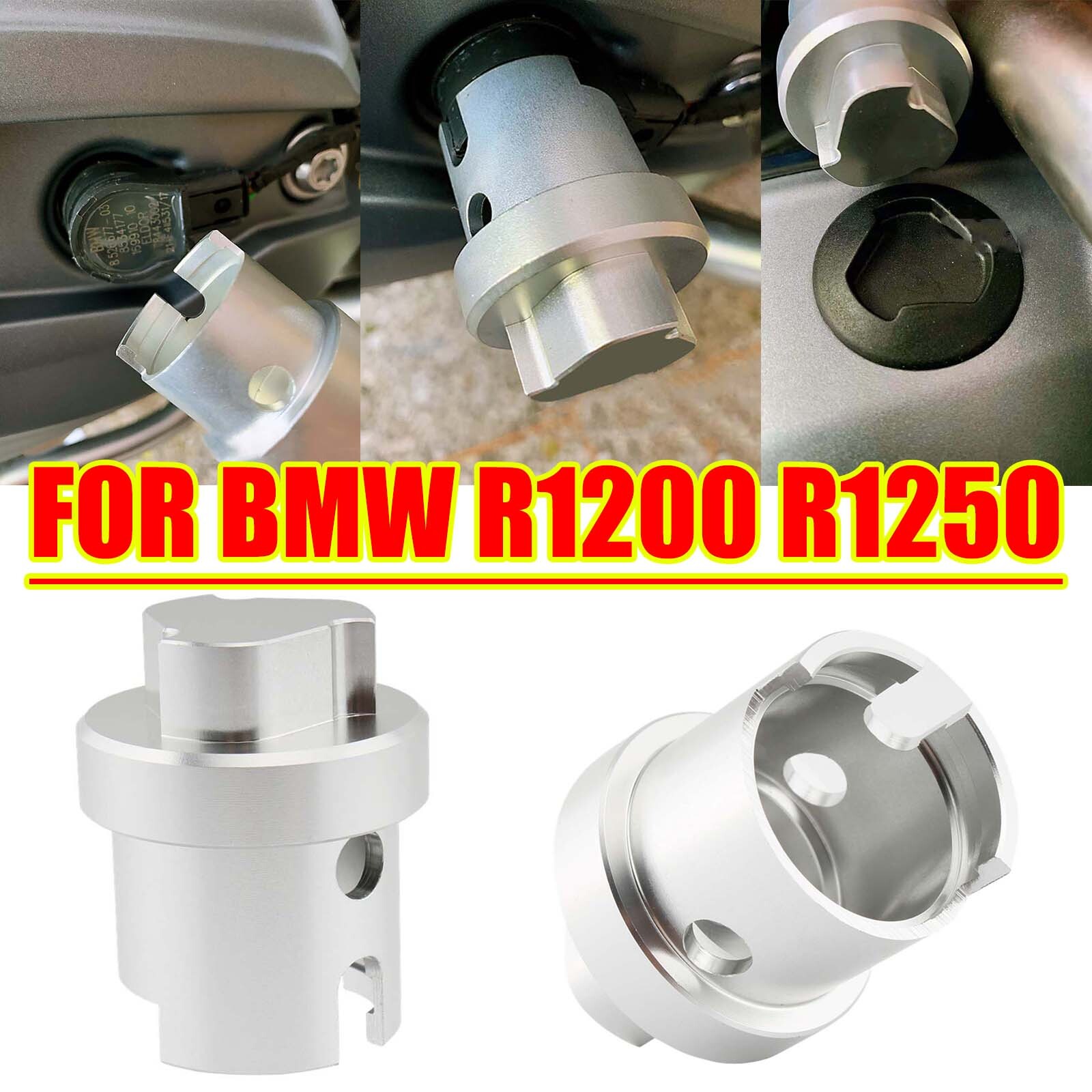 For BMW R1200GS Oil Filler Cap Wrench Coil Pack Removal Tool Aluminum