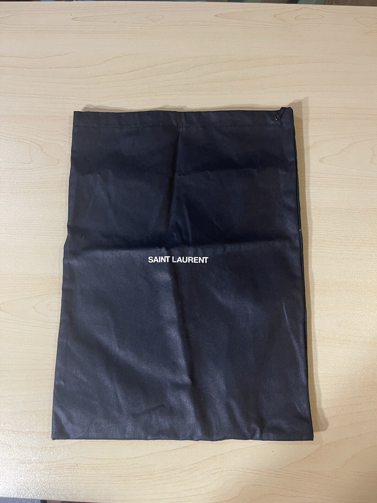 Saint Laurent 5 sacchetti antipolvere in tessuto di design accessori indumento 10x13