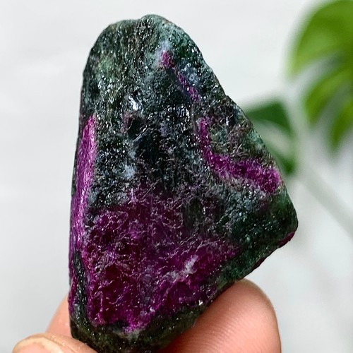 36G Natural green Ruby zoisite (anylite) crystal sample Healing - Picture 23 of 24