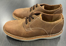 Florsheim Boys Navigator Dress Casual Plain Toe Brown Size 5Y New