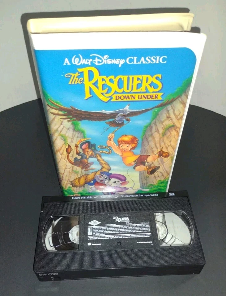 The Rescuers Down Under (VHS, 1991) - Image 4 of 4