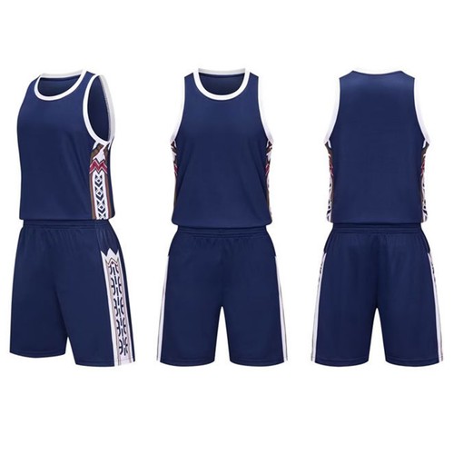 Kids Boys 2 Piece Basketball Athletic Outfit Tank Top Vest with Sport Shorts Set - Picture 11 of 46