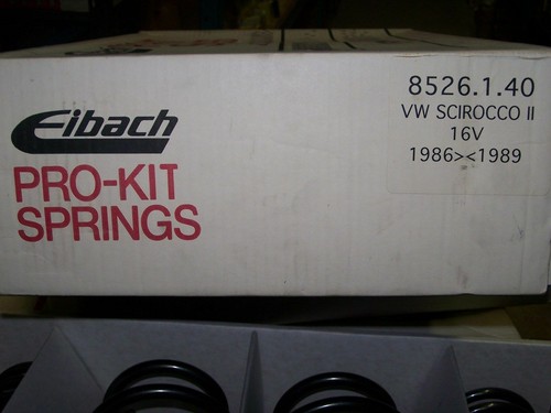 Eibach ProKit Springs for Volkswagen Scirocco II (1986-1989) 8526.140 - Picture 2 of 4