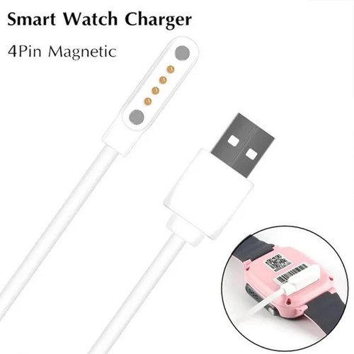 2/4Pin Magnetisches Ladekabel Abstand Ladegerät für Smart-Watch G3I7 - Zdjęcie 9 z 14