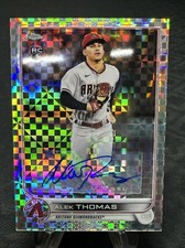2022 Topps Chrome Update Series - Autographs X-Fractor #AC-AT Alek Thomas...