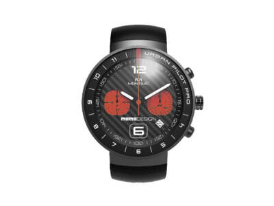 Montjuic X Momo Design Urban Pilot Red, Quartz Watch MJ2.1007MOMO