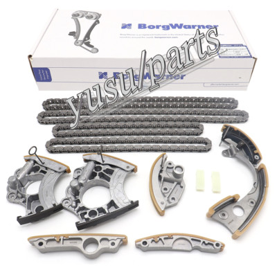 BorgWarner Timing Chain Tensioner Guides Rail Kit For AUDI A4 A5 A6 Q5 3.0 3.2