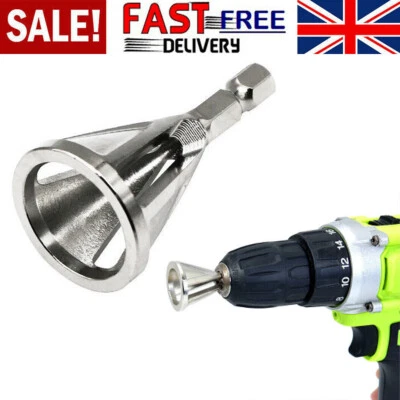 Remove Burr Metal Drill Bit UK Deburring External Chamfer Tool Stainless Steel