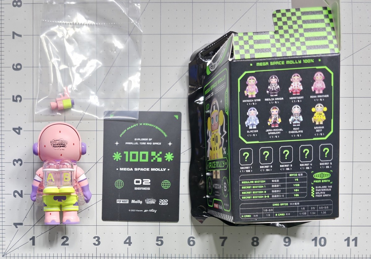 Pop Mart Mega Space Molly 100% Patrick Star Series 2-B Mystery