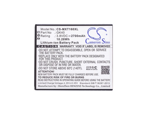Batería para Motorola Moto G4 Play GK40 SNN5967A SNN5967B iones de litio NUEVA - Imagen 5 de 5