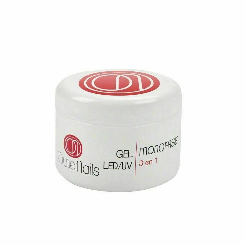 GEL UV MONOFASE 3 IN 1 MONOFASICO PRIMER RICOSTRUZIONE UNGHIE 15 30 50 ml