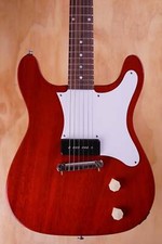 2020 Epiphone USA Coronet Electric Guitar in Vintage Cherry, Hard Case (Used)