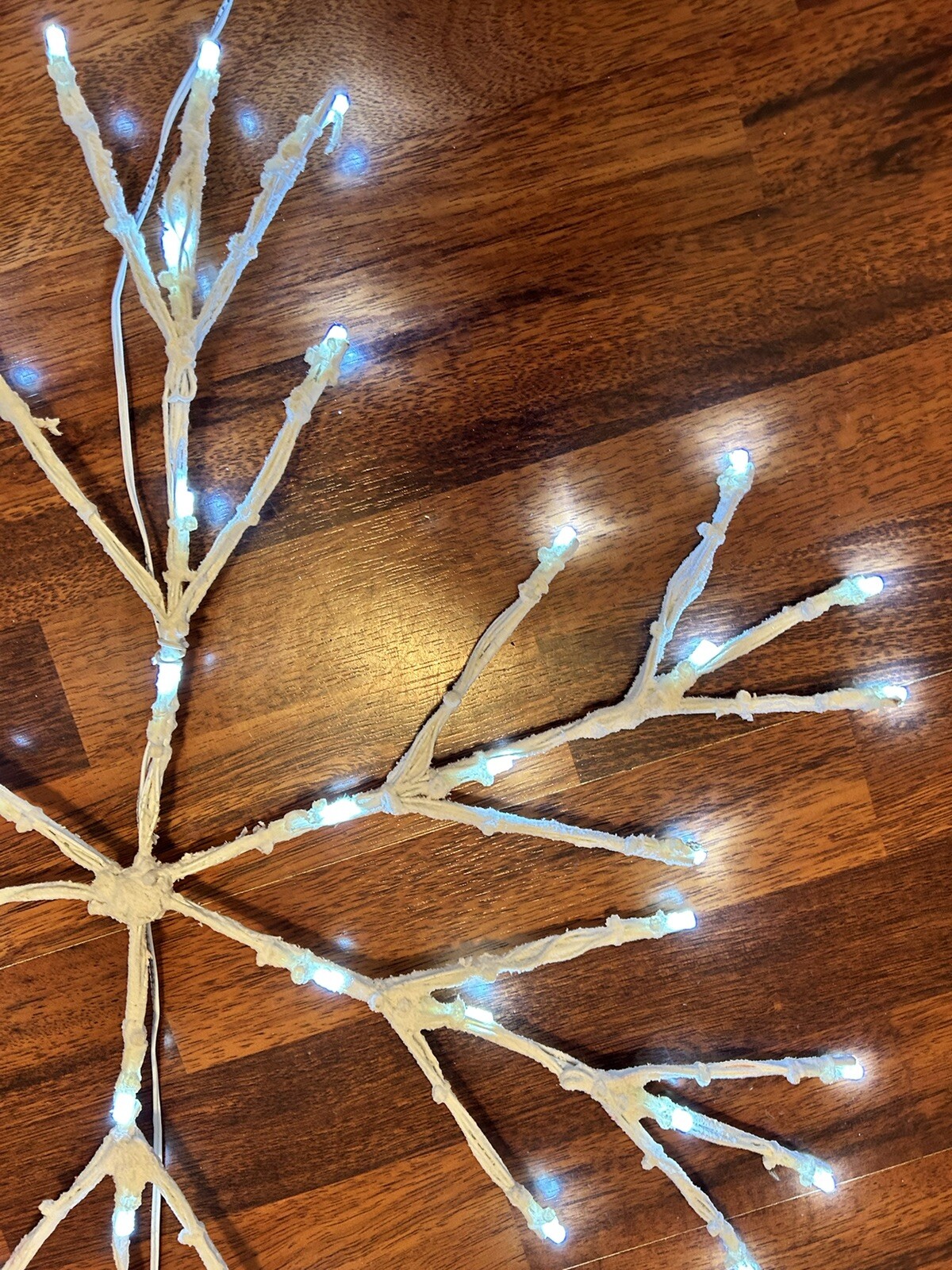 Christmas Snowflake Light Decoration Indoor/outdoor 60cm eBay