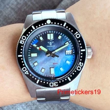 Tandorio 30Bar NH35A Shell MOP Dial Automatic Men Dive Watch AR Sapphire Crystal