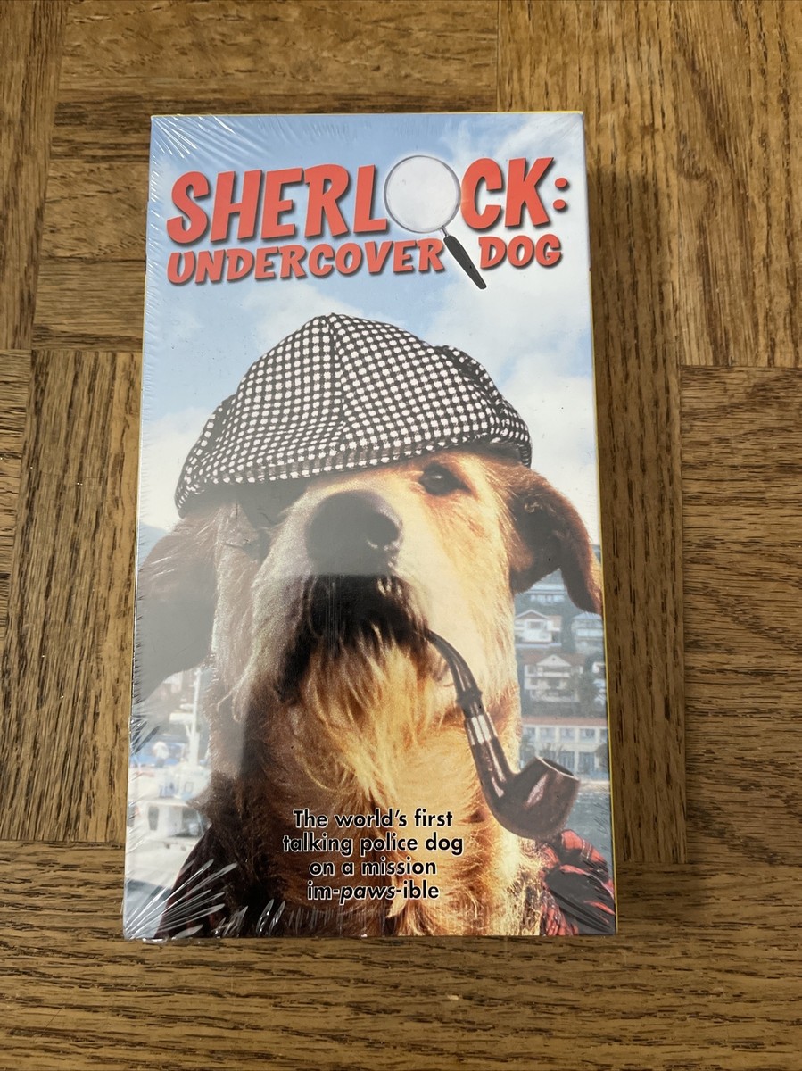 Sherlock Undercover Dog VHS 43396084209|