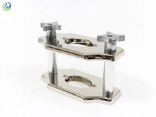 Dental Lab Reline Jig Single Compress Press Operational Equipment Simple Chrome 