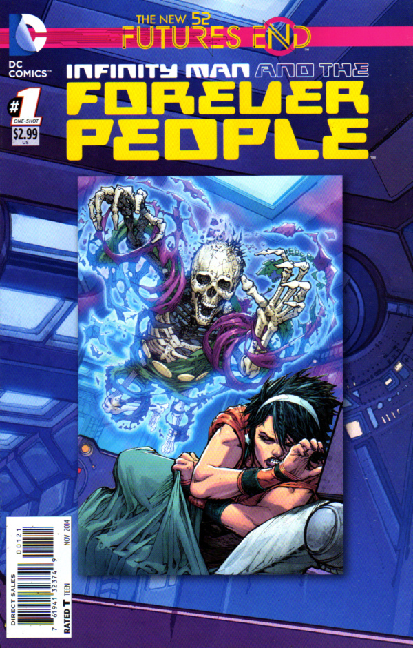 INFINITY MAN Futures End #1 - 2D Cover - New 52 - Back Issue