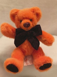 orange teddy bear