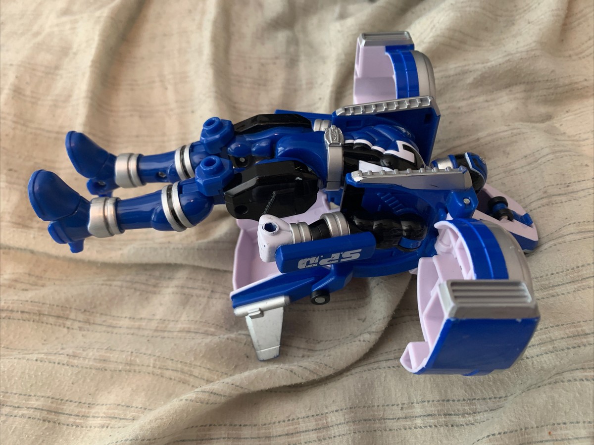 Complete Power Rangers Blue Spd Transforming Zord Morphin Delta