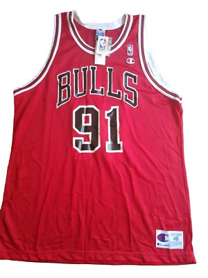 NBA　ブルズ　ロッドマン　ユニフォーム　91 サイズ48　チャンピオン s-l400.jpg