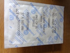 Pkg-25 Fisherbrand 17x100mm Polystyrene Culture Test Tube with Cap # 149566D