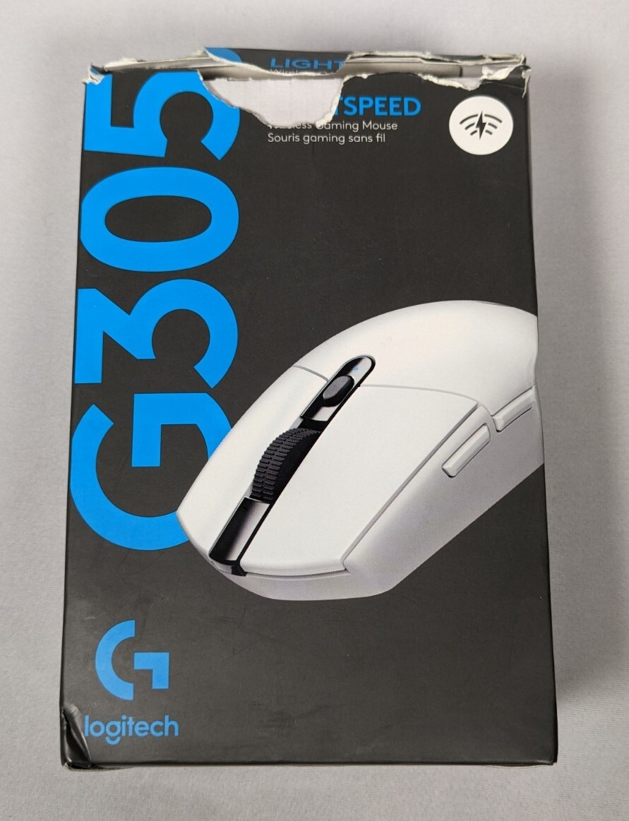 Logitech (910-005289) G305 LIGHTSPEED Wireless Gaming Mouse, White