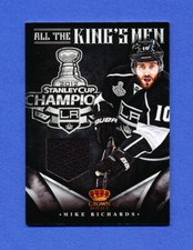 2012 PANINI HOCKEY GAME USED MIKE RICHARDS kings ALL THE KINGS MEN jersey