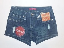 YMI Girls Distressed Blue Jean Shorts Sizes 7, 8, 10 or 12 NWT