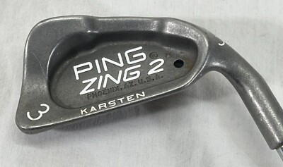 Ping Zing 2 Black Dot Single 3 Iron Karsten JZ Steel Stiff RH