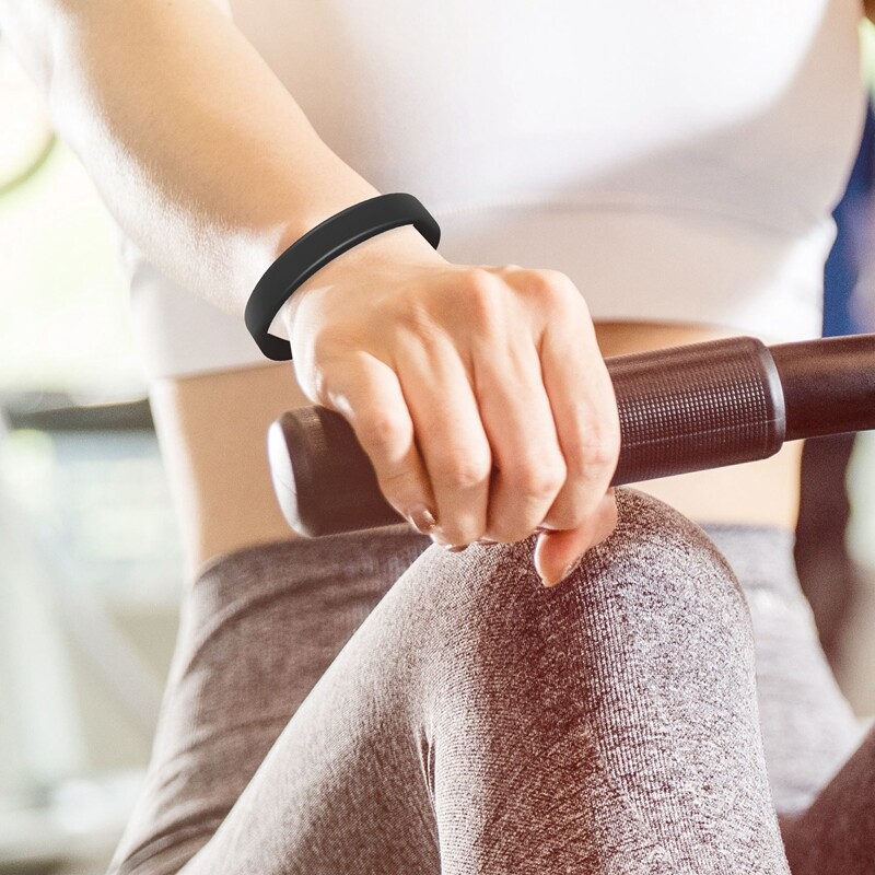 15 PCS Bracelet Bangle Rubber Black Sport 12 mm Band TOP Z9U39437 eBay