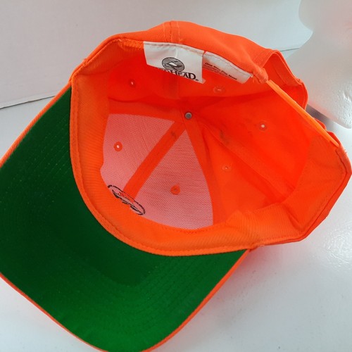 RedHead Hunting Fishing Hat Cap Snapback Neon Orange Adjustable-fit Air Holes - Picture 6 of 8