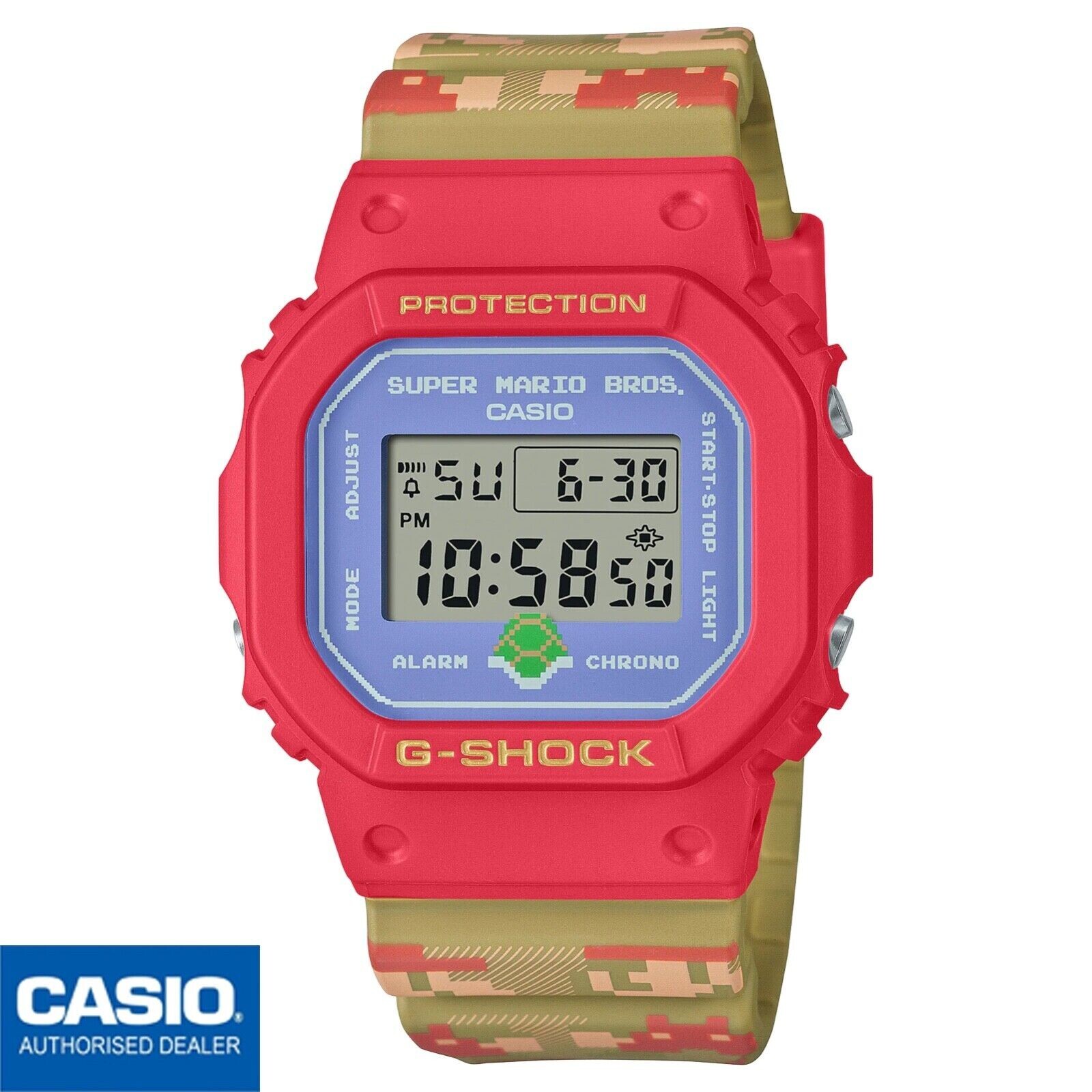 CASIO DW-5600SMB-4JR⎪DW-5600SMB-4⎪G-SHOCK Limited⎪SUPER MARIO BROS⎪JAPAN VERSION