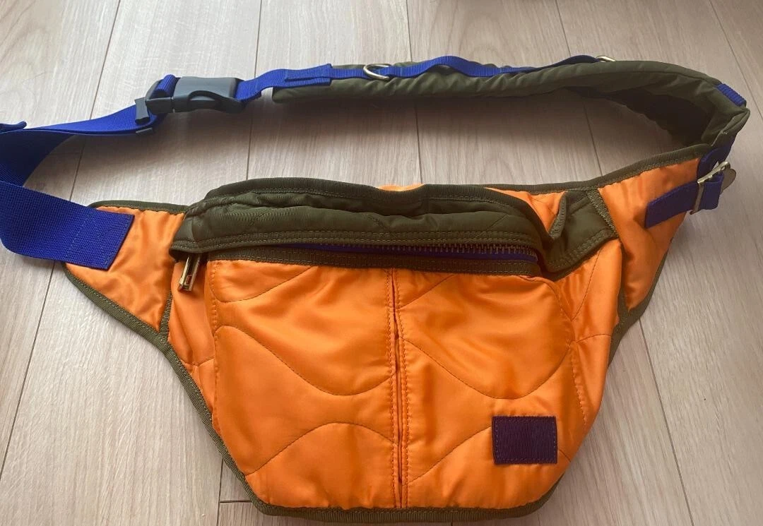sacai x PORTER shoulder bag Fanny pack YOSHIDA orange limited