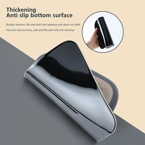 Mouse Pad With Wrist Rest Pad Ergonomic Anti-Slip Silicone Base Mouse Wrist Pad