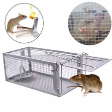 Cage Trap Mouse Live Humane Squirrel Chipmunk Rat Mice Rodent Animal Catcher