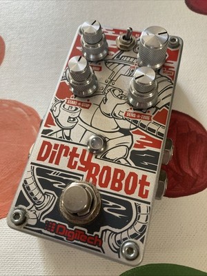 Digitech Dirty Robot Effects Pedal Robotic Sounds Etc..with Ac Adaptor