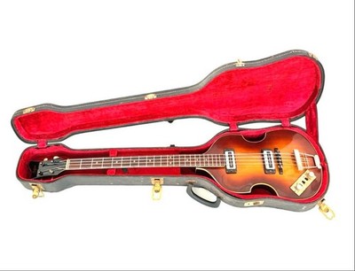 Electric Violin Bass Guitar Hofner 500/1 Left-handed Sunburst Made in Germany