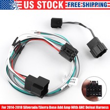 Adapter Kit Fits 2014-2018 Silverado/Sierra Bose Add Amp With ANC Defeat Harness