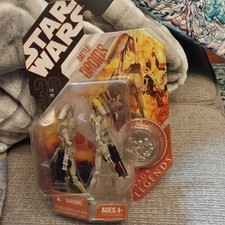 Star Wars 30th Saga Legends Battle Droids Figure w  Collector Coin MOC Hasbro