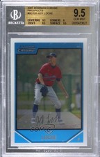 2007 Bowman Chrome Prospects Jeff Locke #BC220 BGS 9.5 GEM MINT 3c7