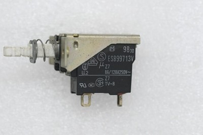 Push Button Power on/off Switch TV-8  2 Pin  8A/128A/250V  Stock USA