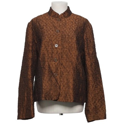 Coldwater Creek, Jacke, Damen, Größe: L, Braun, Acetat/Polyester/Viskose #JP5