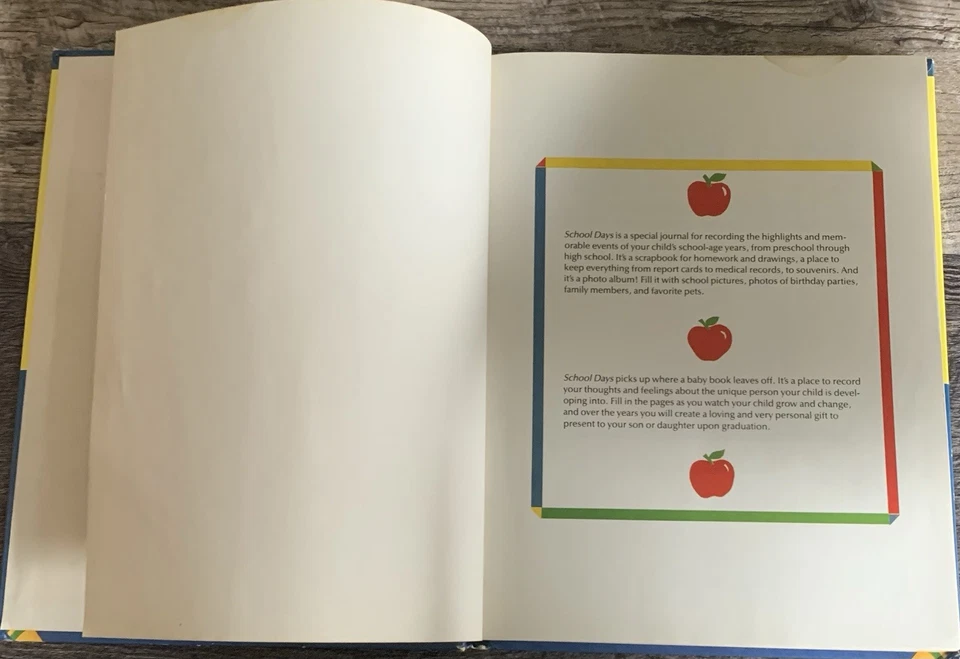 RARE! 1st Vtg HB Edit. School Days Book By Troll Associates 1989 ACCEPTABLE!!!!! - Image 3 of 4