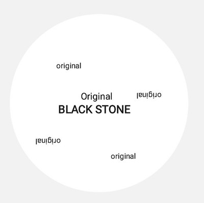 Original Black Stone , the natural delay  stone  for men 
