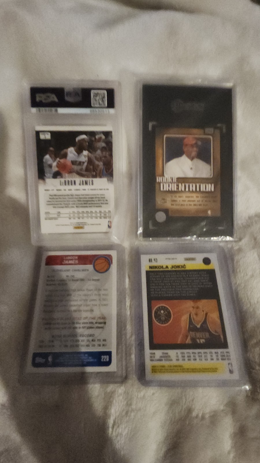 Card Lot...(14cards) LeBron Jordan Curry PSA Auto 2021 Rookie-Shaq-Marino-Mays view 3